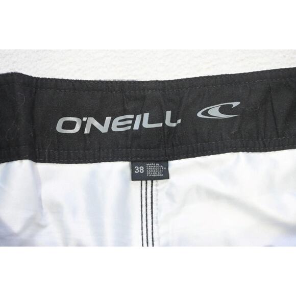 Oneill Board Shorts Athletic Striped Performance Surf Water Wear Mens Size 38 - Picture 5 of 7